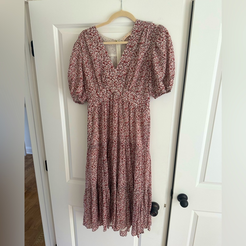 Beautiful cotton/silk blend Tory Burch dress